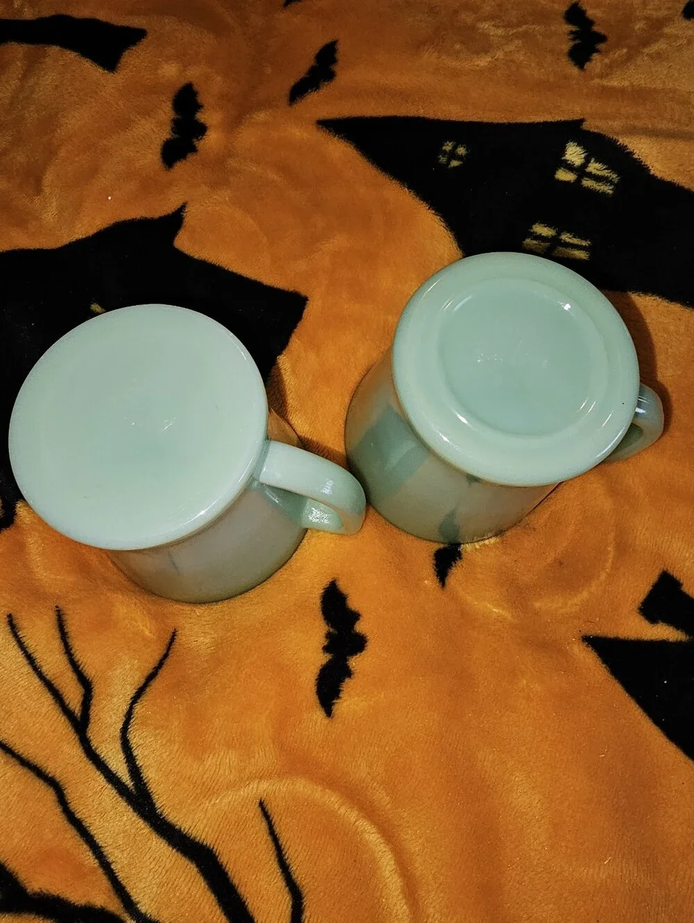 Fire King Jadeite 8oz Coffee Cups (2)